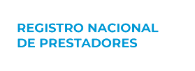 Registro Nacional de Prestadores